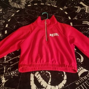 Fashion nova crop long sleeves